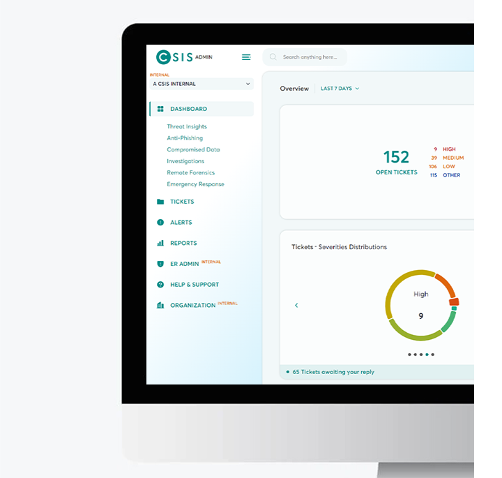 CSIS Threat Portal New Interface